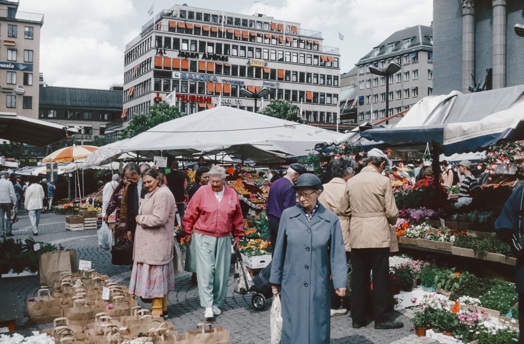 Sweden street market local life